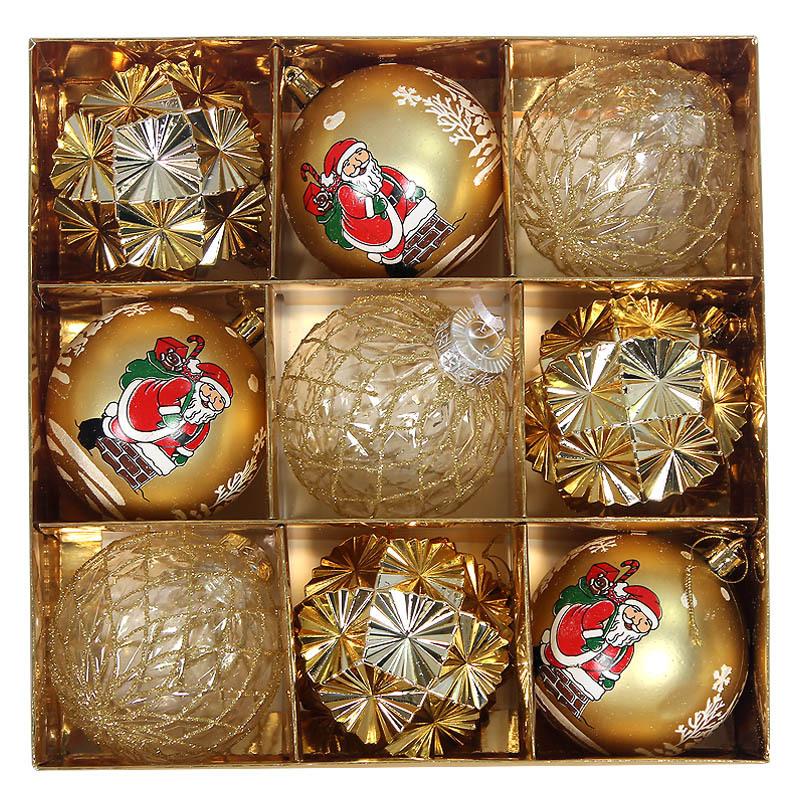 Festive 8cm Christmas Snow Ball Ornaments for Tree Decoration Holiday Party Seasonal Decor