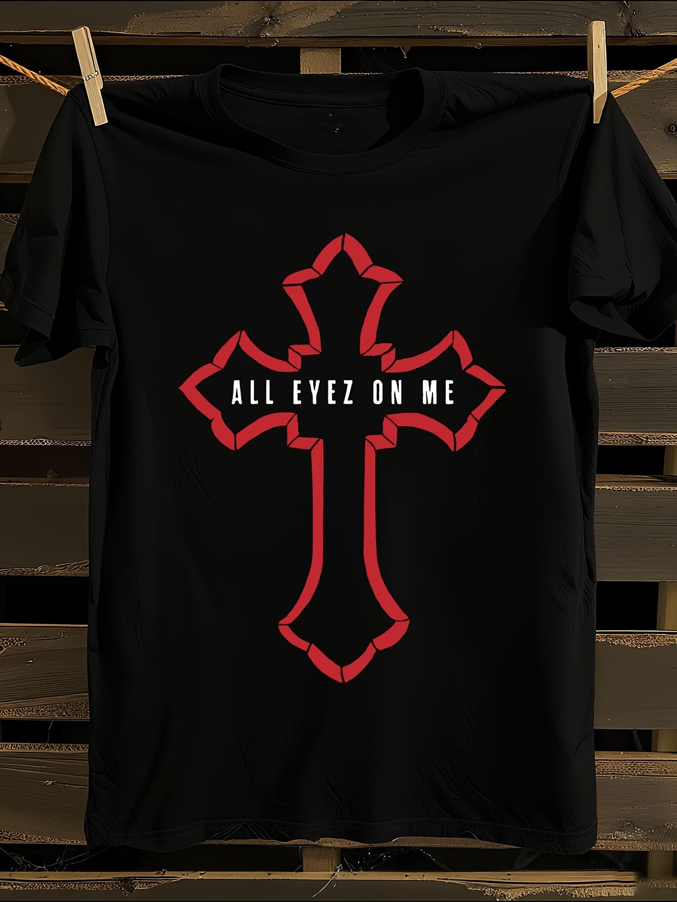 Tupac All Eyez On Me Graphic T-shirt L