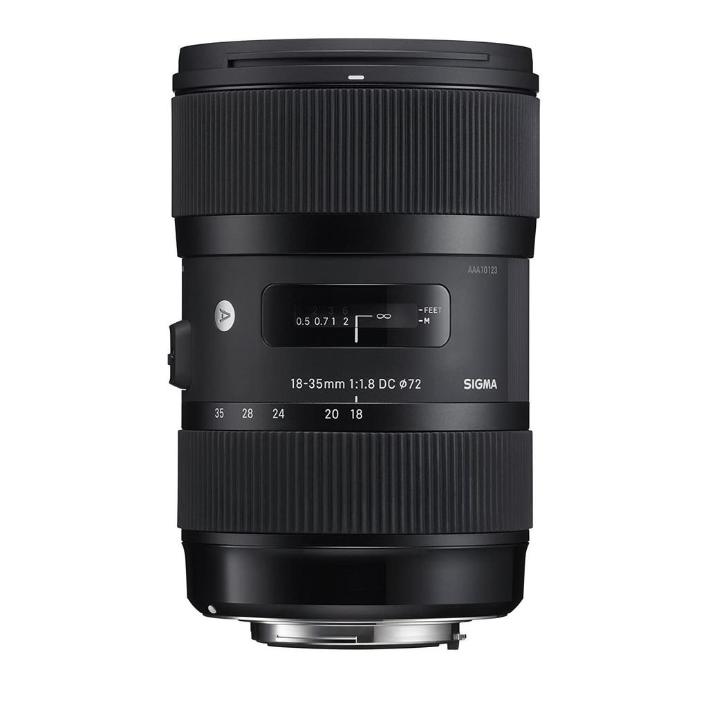 Sigma DC HSM Lens for Canon Standard Art 18-35mm F1.8 EF-S Mount, Zoom, APS-C DSLR, Series.