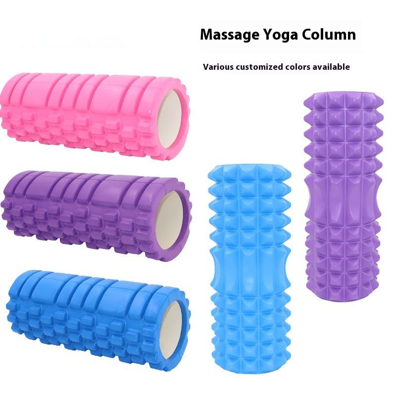 30 cm Yogaspalte Rückenrolle Fitness Muskelentspannung Schaumstoffrolle Heim-Fitnessstudio Massagestab Yogarad Übungen Pilates Ausrüstung