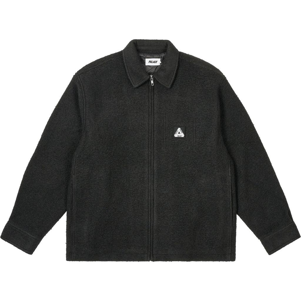 Palace Wooly Zip Jacket Black Unisex Outerwear P27SHT046