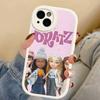Cute B-Bratz Doll Leather Phone Case For IPhone 16 16e 15 14 13 12 11 Pro Max Plus Mini Cover