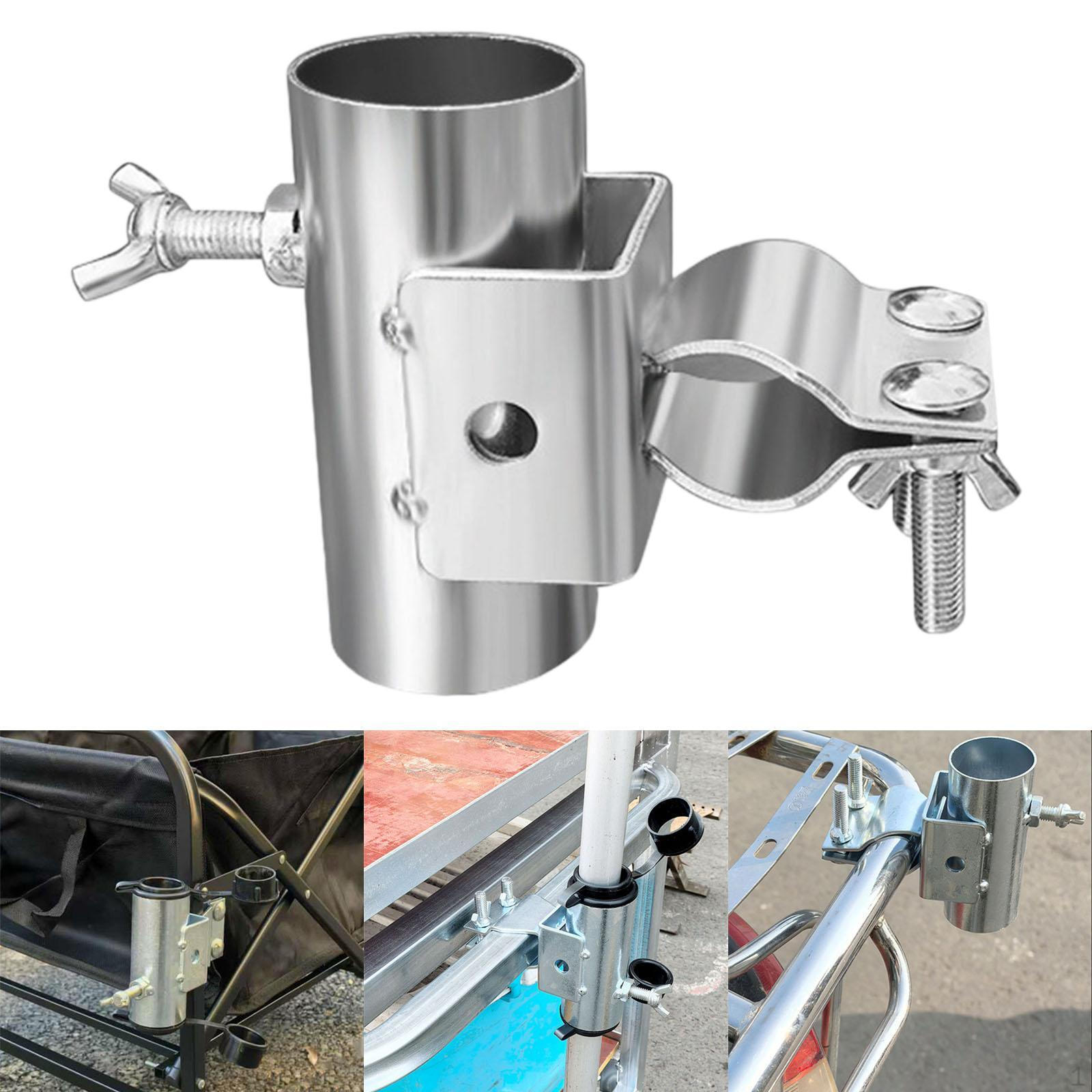 

Кронштейн для держателя зонта на открытом воздухе, прочная подставка для тележки-тележки, зонт на открытом воздухе Round tube