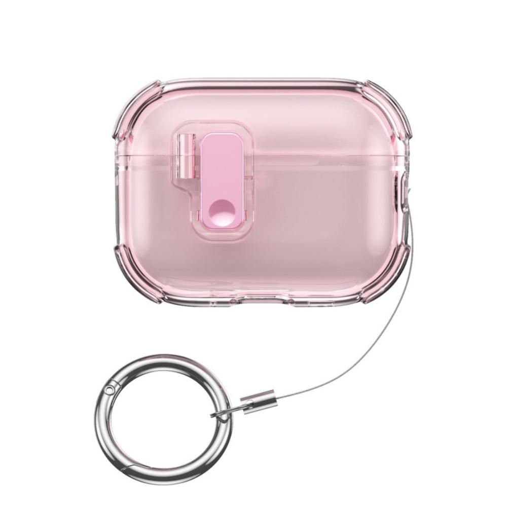

Lock Buckle Earphone Case Anti Drop with Lanyard Headphone Protective Cover Colorful Shockproof for AirPods Pro 3