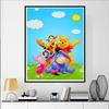 Disney 5D DIY Diamond Painting Decorations Nick  Judy Heartwarming Head Patting Illustration Diamond Embroidery Rhinestone Cross Stitch Set Handmade