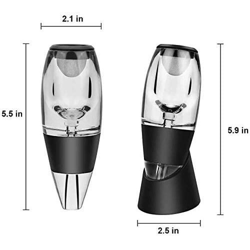 Decanter Carafe - Magic Decanter - Wine Aerator - Mesh Filter - Food-Grade Acrylic