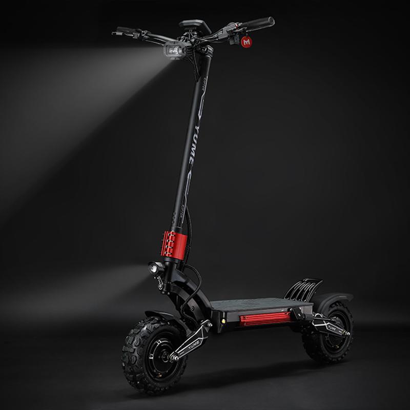 YUME Raptor Electric Scooter 6000W Dual Motors 60V eScooter 11 Inch Tires Max Speed 80KM/H Max Range 96KM NFC Electric Scooter