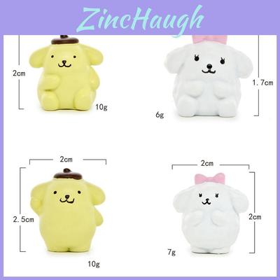 Pompompurin Resin Miniature Ornament With Handcrafted Detail For Gift And Collection