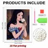 Disney Snow White Pearl Canvas Wall Decor Set 5D Pearl Jigsaw Puzzle Embroidered Home Decoration Handmade Gift