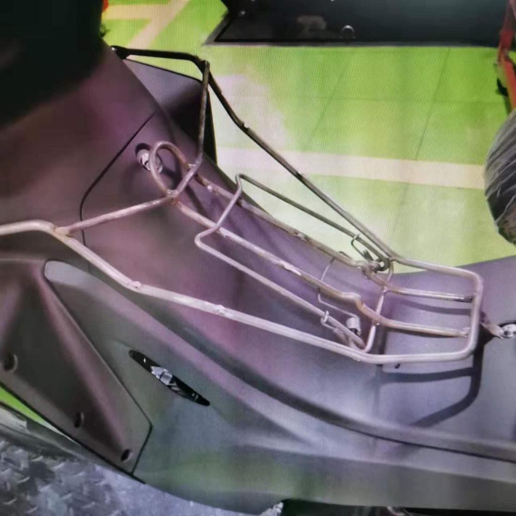 Haiyuepai Motorcycle Rack Folder for Xiaojian 125-17C (Non-Destructive Installation)