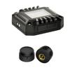 Wireless Motorcycle TPMS 2 External Sensors Motorbike Tire Pressure Monitoring Tyre Temperature Alarm System with Time Display