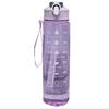 750-900ML Großvolumige Sportwasserflasche Auslaufsicher Bunter Plastikbecher Trinken Outdoor Reisen Tragbar Fitnessstudio Fitness Krüge