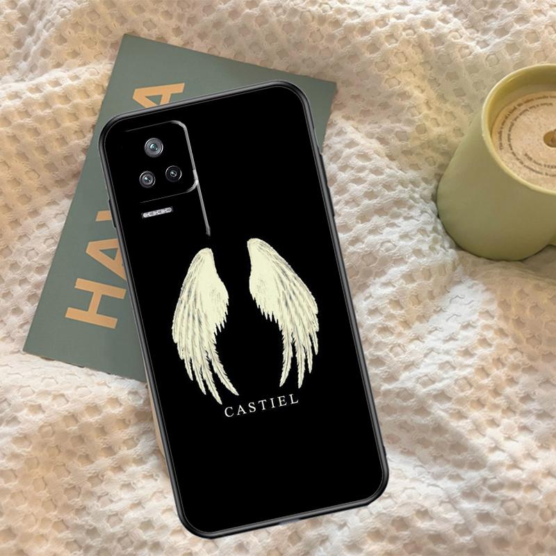 Supernatural Castiel Angel Case For Xiaomi 14T 13T Pro 11T 12T 13 14 15 Ultra POCO X7 Pro X3 X5 X6 F5 F6 M6 Pro Cover