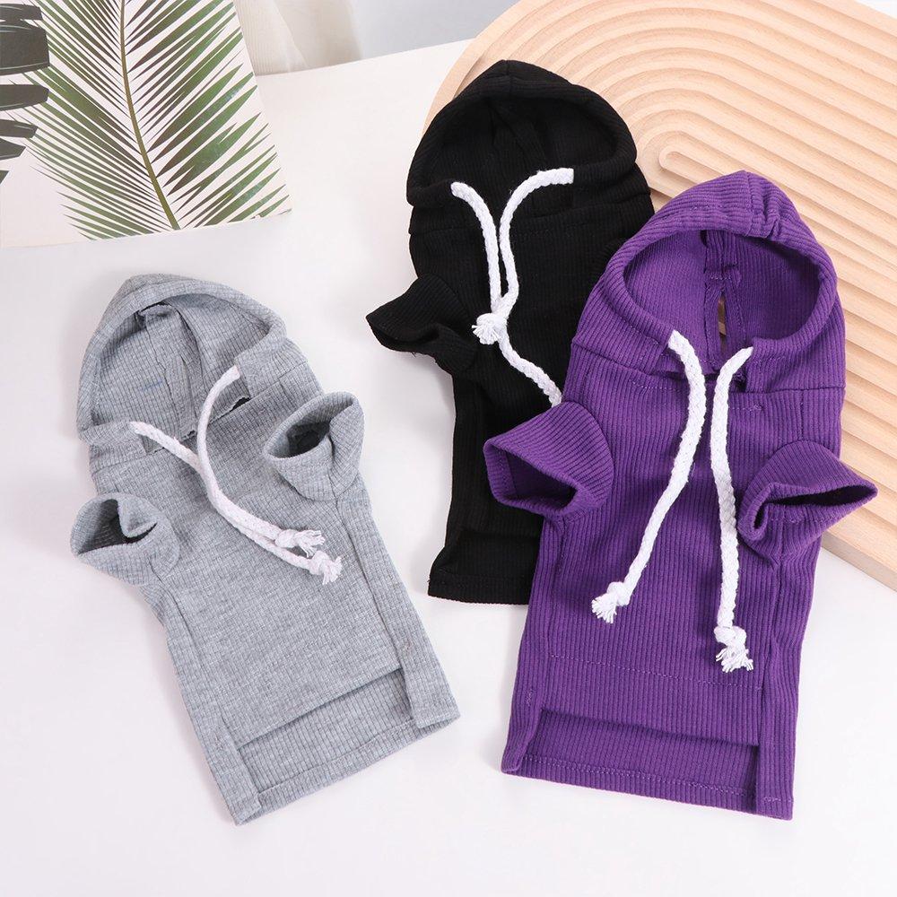 Soft Ferret Hoodie Warm Hamster Outgoing Clothes Ferret Dress Up Costume Ferret Warm Coat  Winter