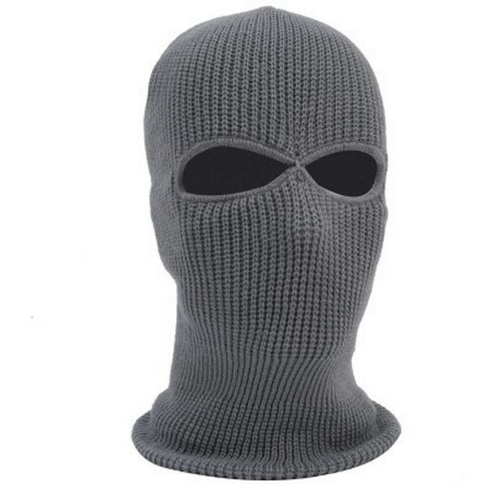 

Wool Knit Three-Hole Windproof Balaclava for Outdoor Riding One Size