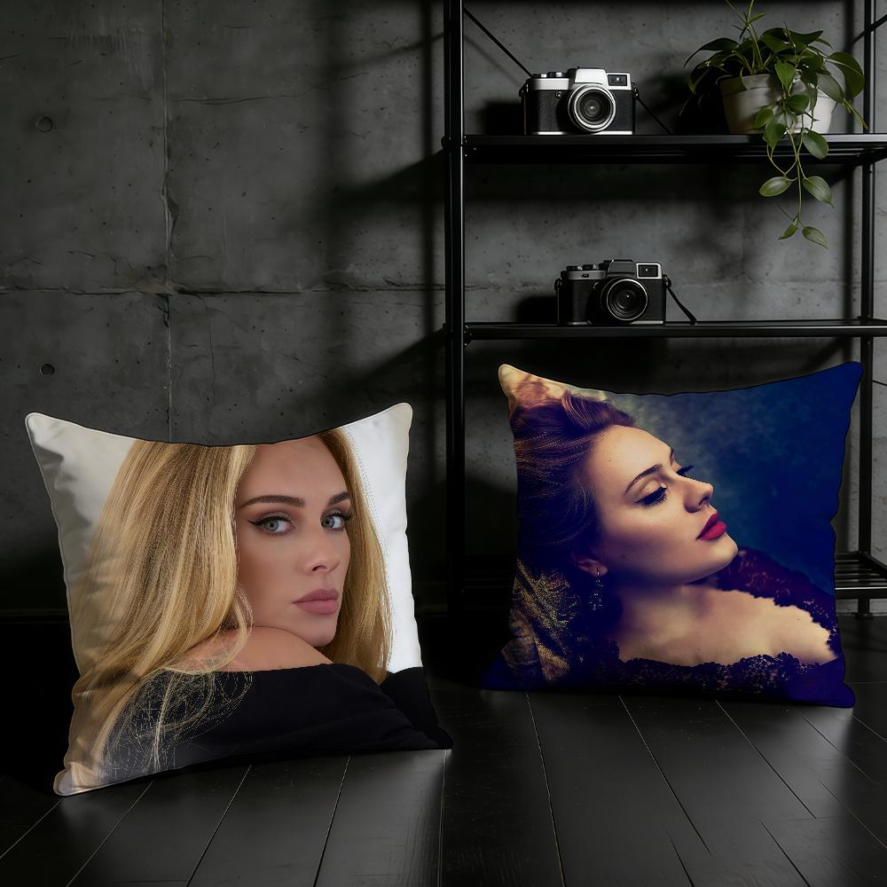 Hot Singer A-Adele cushion cover Home Office Birthday Anniversary Gifts Soft Skin Friendly Cushion Cover