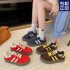 Lace-up Platform Versatile German Training Shoes Women's Autumn New Sports Shoes Casual Shoes Board Shoes Single Shoes