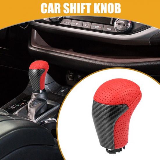 Gear Shift Knob Car Inner Gear Shifter Knob for Toyota Tacoma 2016-22 Red