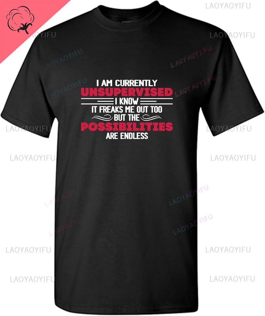 Mens Graphic Tees Novelty Sarcastic Humor Comedy Retro Very Funny Slogan Printed T Shirts Personalized Man Clothing Shortsleev