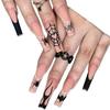European And American Nail Art Dark Spice Girls Halloween Collection Bat Spider Skull Long Wear Armor