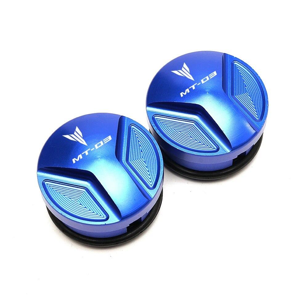 CNC Aluminum Motorcycle Frame Hole Cover Protective Cap For Yamaha Yzf R3 MT03 MT-03 2018    2022 2023
