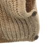 niko and... No sleeve turtleneck knit Ash brown Women Used