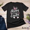 Happy Easter Bunny Rabbit Face Funny Day Women Girls T Shirt