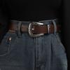 European and Black Belt for Women's Decoration, Simple and Versatile Belt, Retro and F