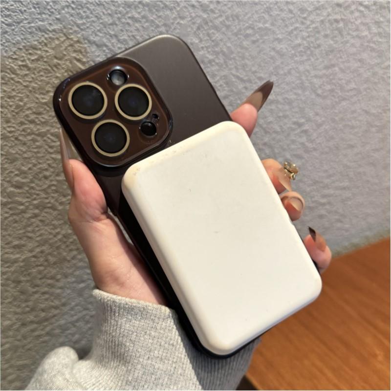 Luxury Camera Protection Phone Case for iPhone 16 15 14 Plus 13 12 Pro Max For Magsafe Wireless Charge Magnetic Hard Matte Cover