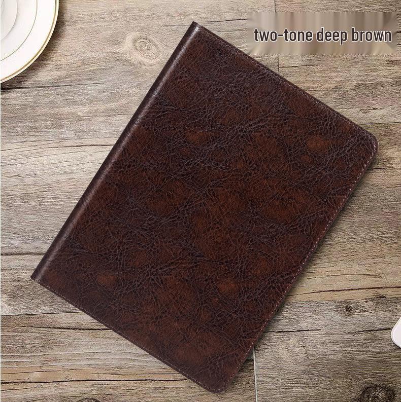 Apple iPad 10.2 Mini45 Echtes Lederhülle mit Stifthalter für Air3 Pro 10.5