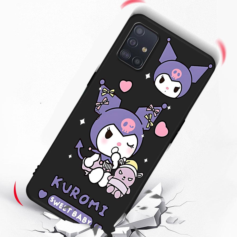 Cinnamoroll Kuromi Case for Samsung Galaxy A51 A53 A54 A31 A52 A12 A13 A21s A22 A32 A11 A22 A33 A41 A52s A73 A14 TPU Phone Cover