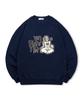 TOPBOY [Non-Fleece Or Fleece] Basketball Print Sweatshirt (Type A)