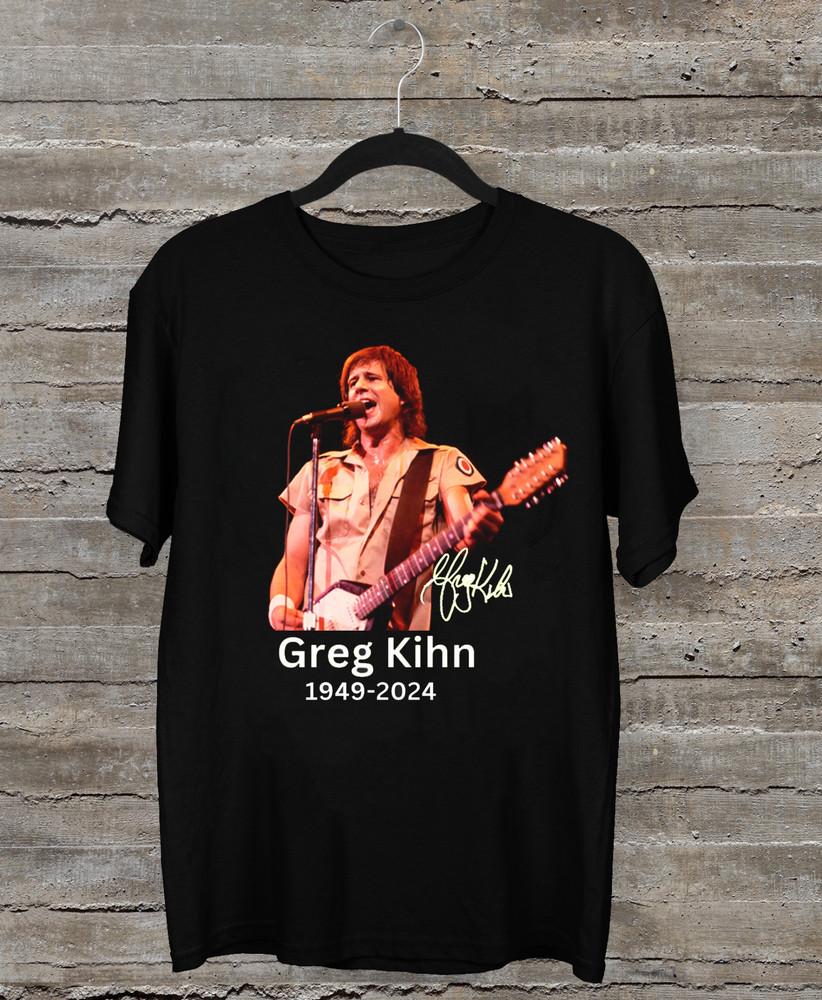 Rest In Peace Greg Kihn 1949-2024 Short Sleeve Black Size S-5XL Shirt CO01 Unisex T-Shirt XXXXL