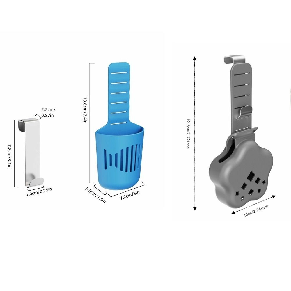 Hanging Design Toilet Tank Tablet Holder Solid Dispenser Deodorizer Hanger Bathroom Use