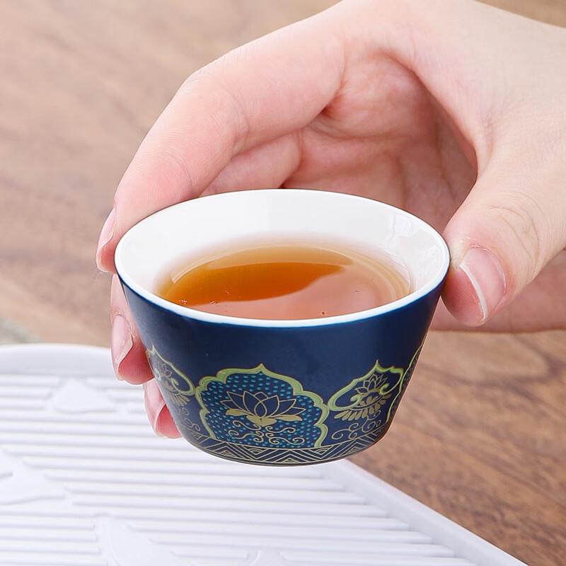 Qimingxuan Portable Kung Fu Ceramic Tea Set