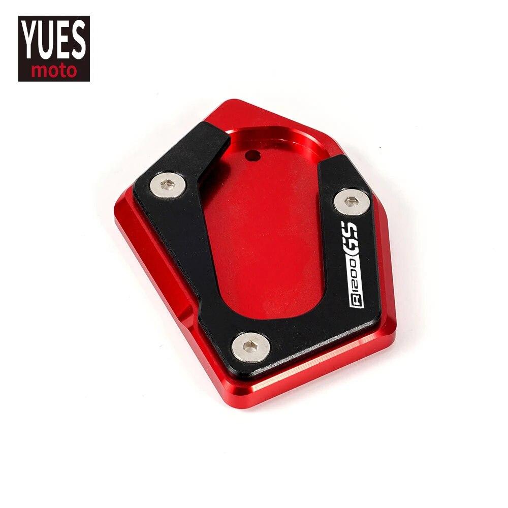 

Аксессуары для мотоциклов, боковая подставка для ног с ЧПУ, удлинитель, подставка для ног, увеличенная пластина для BMW R1200GS LC R1200 GS Rallye красный