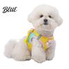 Adjustable Pet Walking Harness Small Dog and 59" Leash Set Breathable Mesh Puppy Vest with Durable Metal Clip 3D Flower Decor for Dogs Cats Outdoor