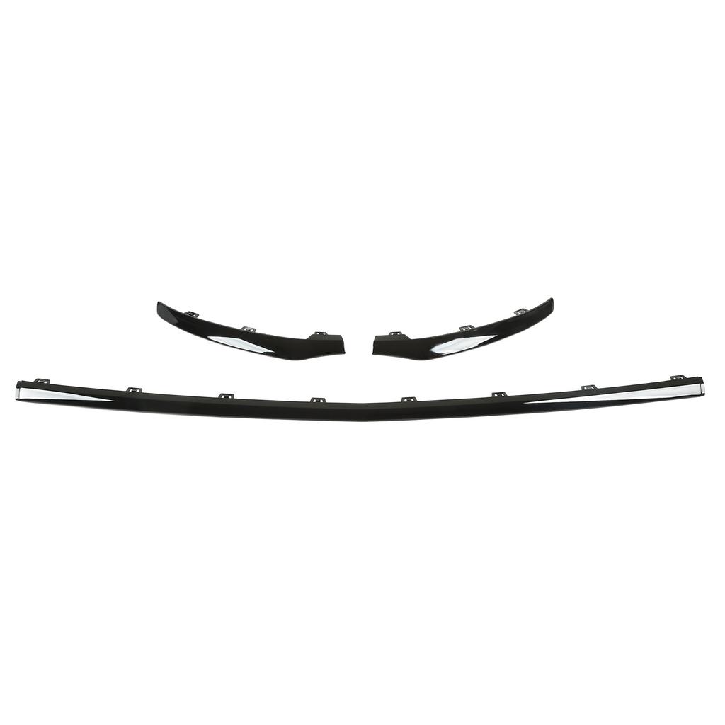3pcs Gloss Black Front Bumper Lower Trim Replacement for Mercedes?Benz GLC?Class X253 C253 AMG Line