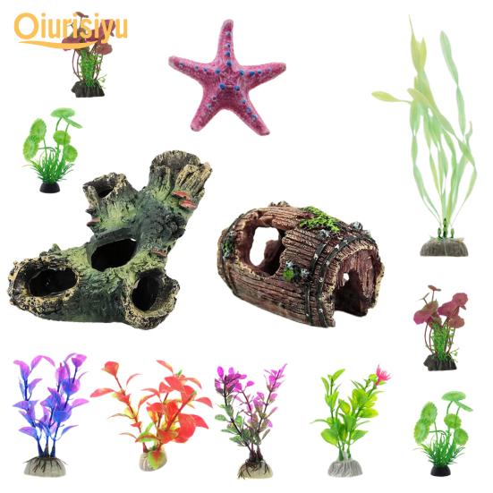 Fish & Aquariums Pet Supplies Resin Fake Tree Trunk Aquarium Fish Tank
