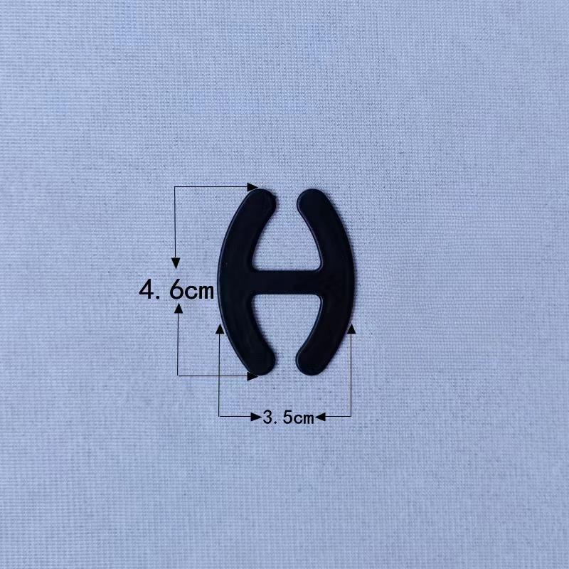 

Невидимый бюстгальтер с нескользящей пряжкой, бретели, аксессуары для нижнего белья, перекрестное скольжение, невидимый фиксатор, различные формы зажимов one size