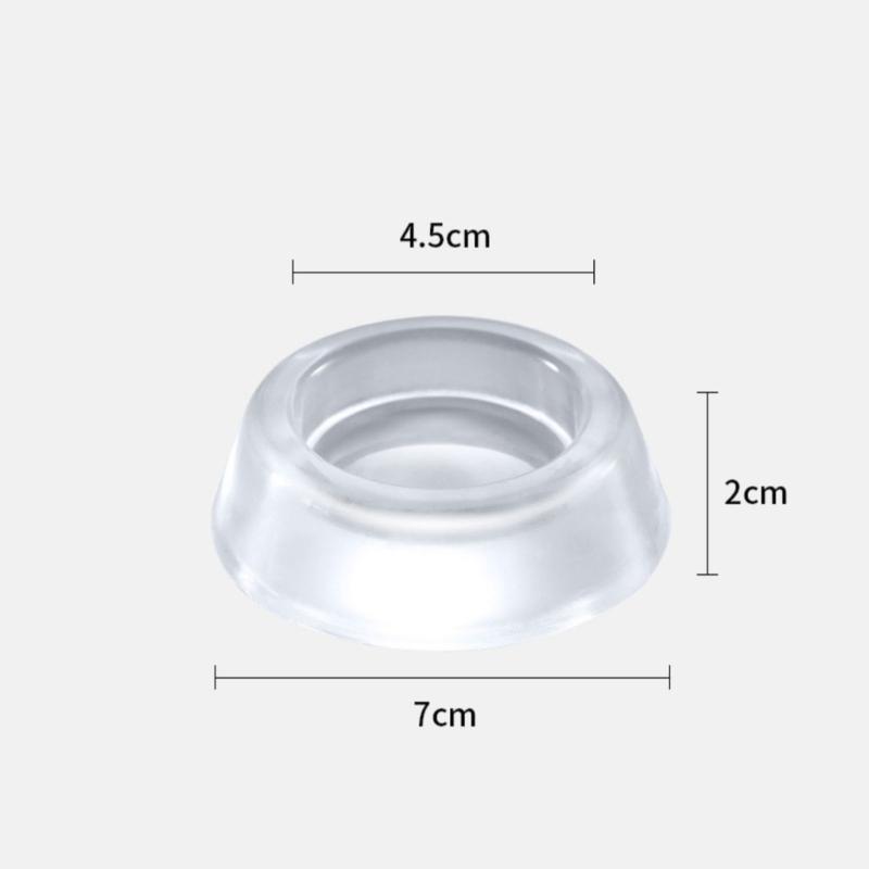 Grip Resistant Movement Control Base Set Of 4 For Refrigerator And Washer