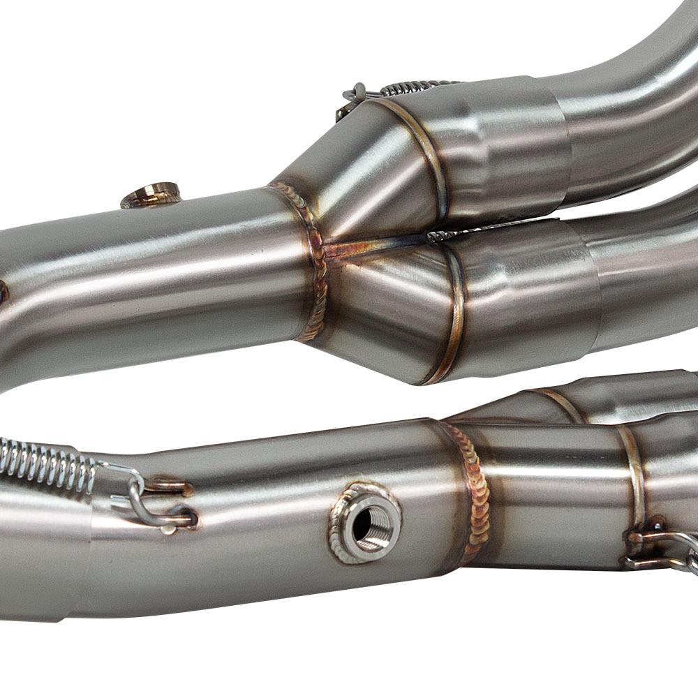 Stainless Steel Front Pipe for S1000RR 17-18/S1000R 18-19 Motorcycle Exhaust Modification