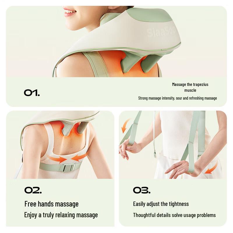 SIAASOO N3S Shoulder & Neck Massager with Heat