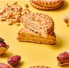 CROWN Savory Peanut Sandwich 279g – Crunchy Korean Peanut Biscuit Snack