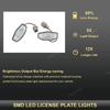 LED Number Plate Light Error Free License Plate Lamp For Acura MDX RL TL TSX ILX For Honda Civic Accord Odyssey License Light