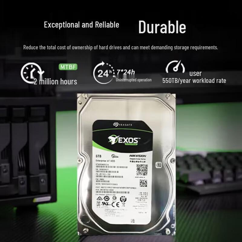 HIKVISION HK7216TAH 16TB Enterprise LOT Hard Drive CN Plug (adapter Included)