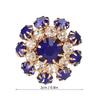 10pcs Royalblue Decorative Brooch Buttons Clothes Accessories Buttons  Holiday Decor