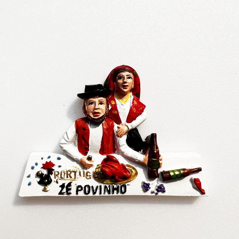 Portugal Tourism Souvenirs Fridge Magets Lisbon Madeira Islands Travelling Fridge Stickers Home Decor Wedding Gifts