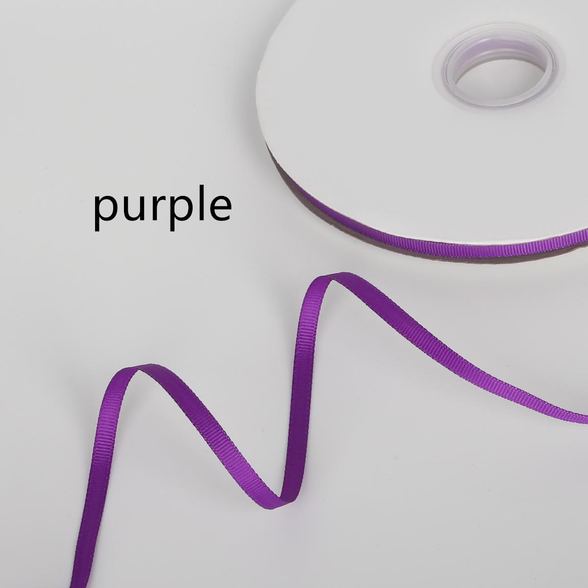 

Корсажная лента для декора и заворачивания подарков на Рождество 7MM фиолетовый