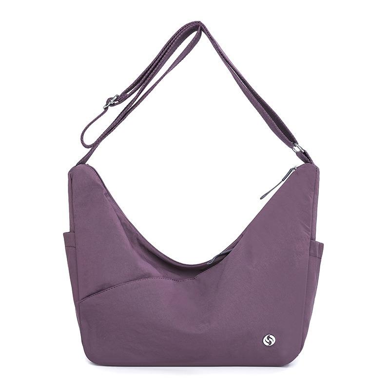 Lässige und leichte Umhängetasche Damen Sommer neu hochwertig Arbeits-Nylon-Pendler-Tasche Sport-Schultertasche